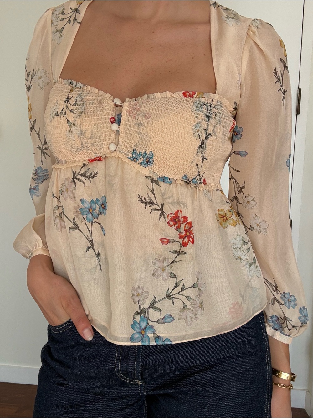 Intermix blouse